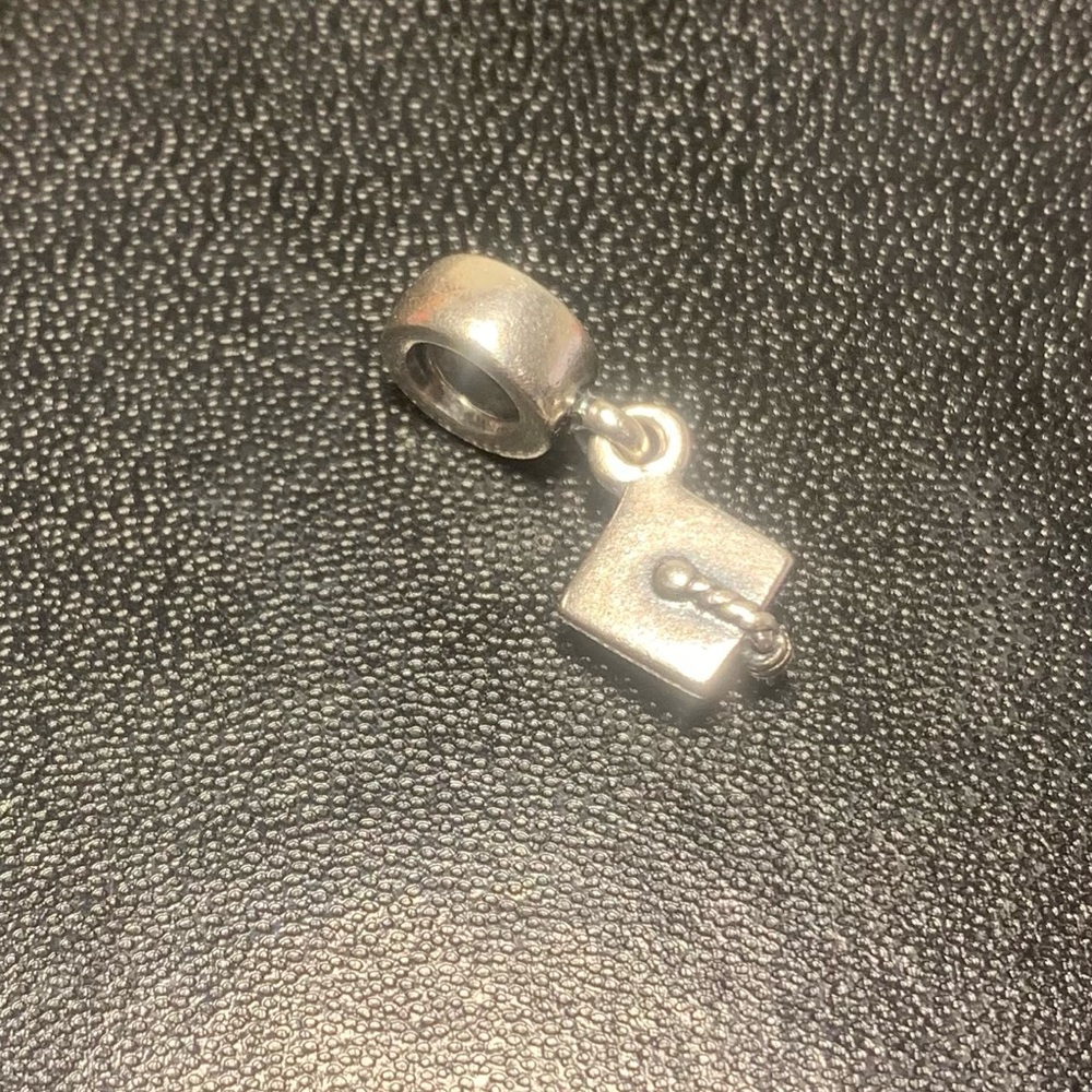 Pandora Graduation Silver Charm Pendant
